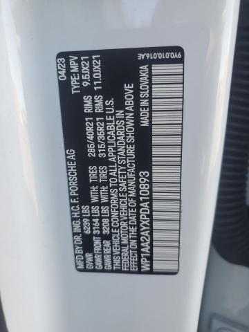 Photo 14 from auction – 2023 PORSCHE CAYENNE BA with VIN WP1AA2AYXPDA10893