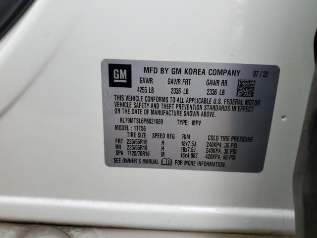 Photo 14 from auction – 2023 CHEVROLET TRAILBLAZER RS with VIN KL79MTSL6PB021659