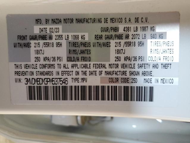 Photo 14 from auction – 2023 MAZDA CX-30 PREMIUM with VIN 3MVDMBDM3PM537546