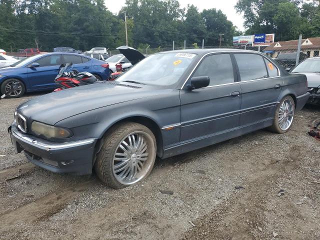 BMW 740 IL 2000 with VIN WBAGH8348YDP07479 - Photo from auction
