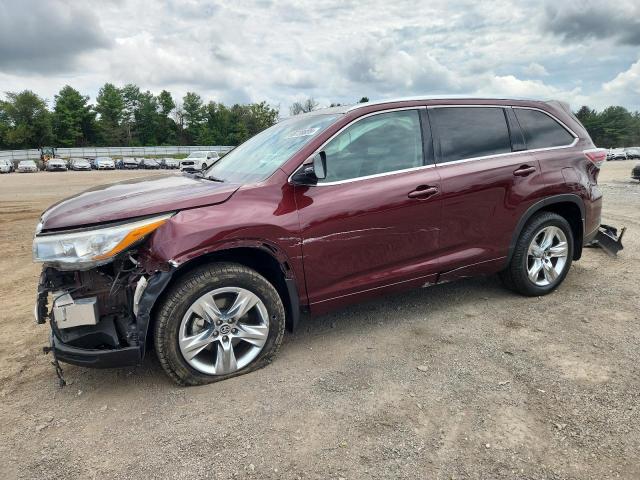 TOYOTA HIGHLANDER 2016 with VIN 5TDDKRFH0GS325848 - Photo from auction