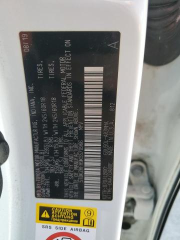 Photo 14 from auction – 2019 TOYOTA HIGHLANDER with VIN 5TDKZRFH9KS570966