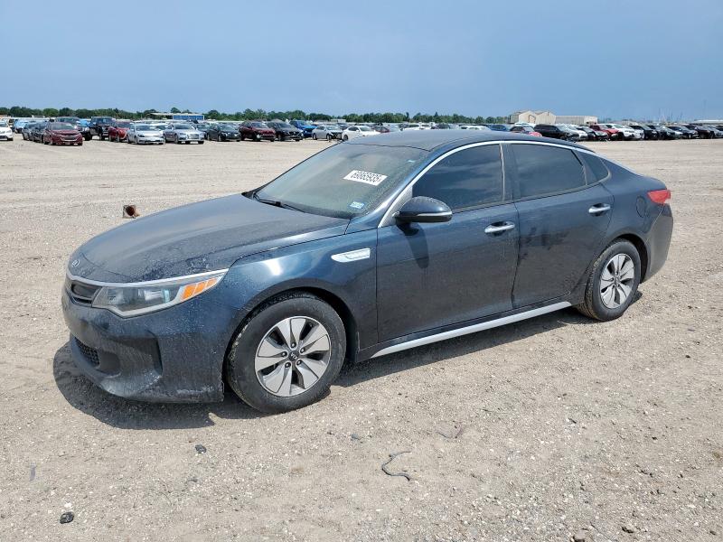 KIA OPTIMA HYB 2018 with VIN KNAGT4LEXJ5023369 - Photo from auction
