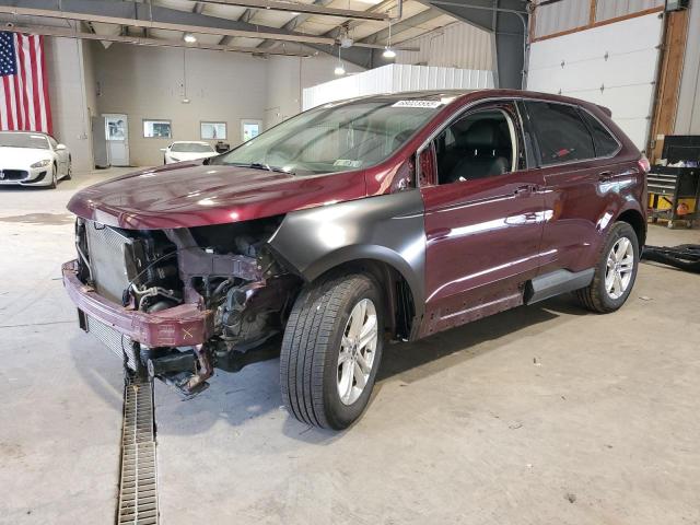 FORD EDGE SEL 2017 with VIN 2FMPK4J9XHBB35229 - Photo from auction