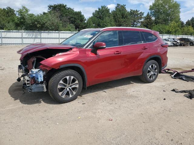 Photo 1 from auction – 2022 TOYOTA HIGHLANDER with VIN 5TDGZRBH6NS567457