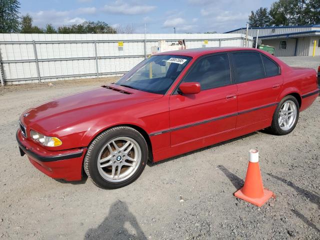 BMW 740 I AUTO 2001 with VIN WBAGG83451DN86175 - Photo from auction