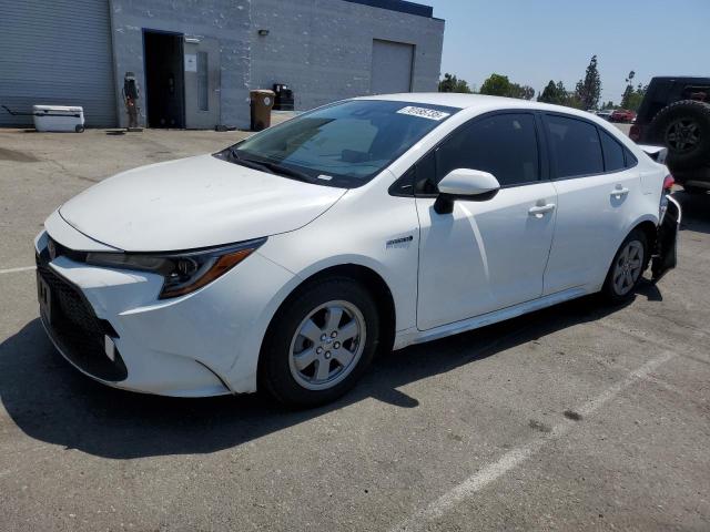 TOYOTA COROLLA LE 2020 with VIN JTDEBRBE4LJ030386 - Photo from auction