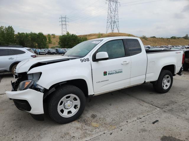 CHEVROLET COLORADO 2021 with VIN 1GCHTBEN8M1101426 - Photo from auction