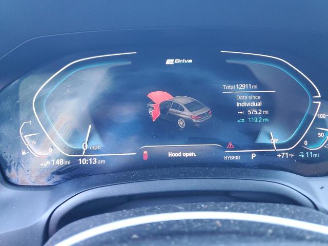 Photo 9 from auction – 2022 BMW 330XE with VIN 3MW5P9J07N8C53993