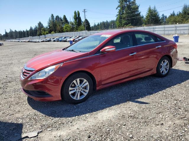 HYUNDAI SONATA GLS 2014 with VIN 5NPEB4AC1EH939989 - Photo from auction