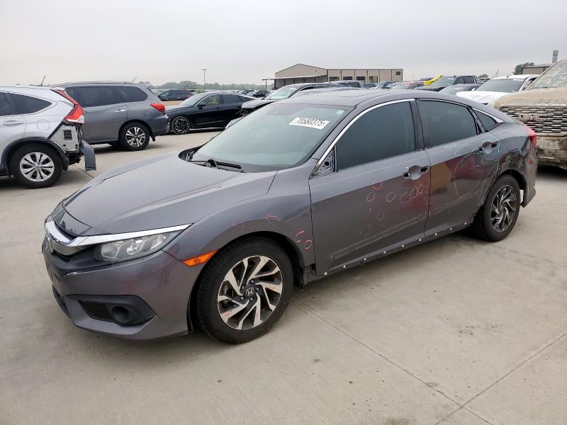 HONDA CIVIC EX 2016 with VIN 19XFC2F80GE078967 - Photo from auction
