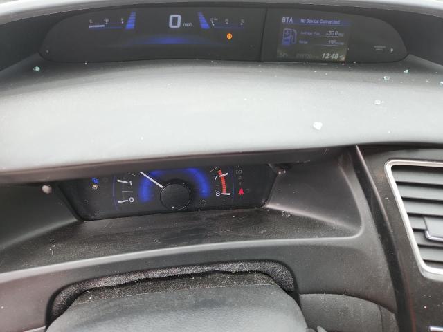 Photo 9 from auction – 2013 HONDA CIVIC EXL with VIN 19XFB2F90DE200637