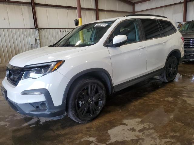 HONDA PILOT SE 2022 with VIN 5FNYF6H27NB052566 - Photo from auction