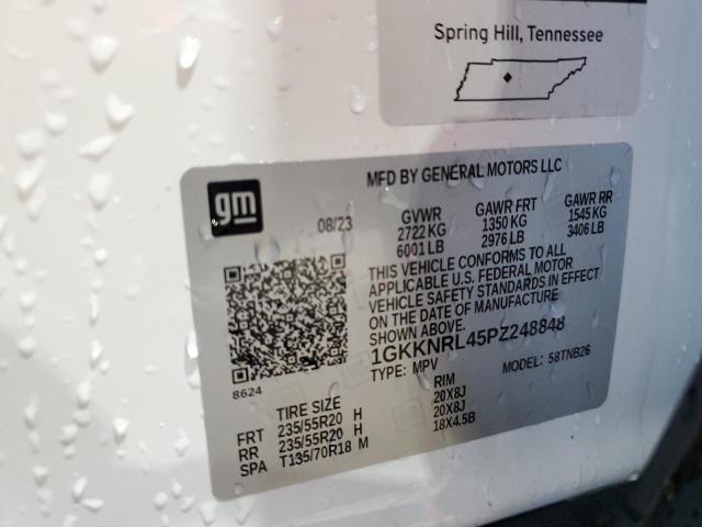 Photo 14 from auction – 2023 GMC ACADIA SLE with VIN 1GKKNRL45PZ248848