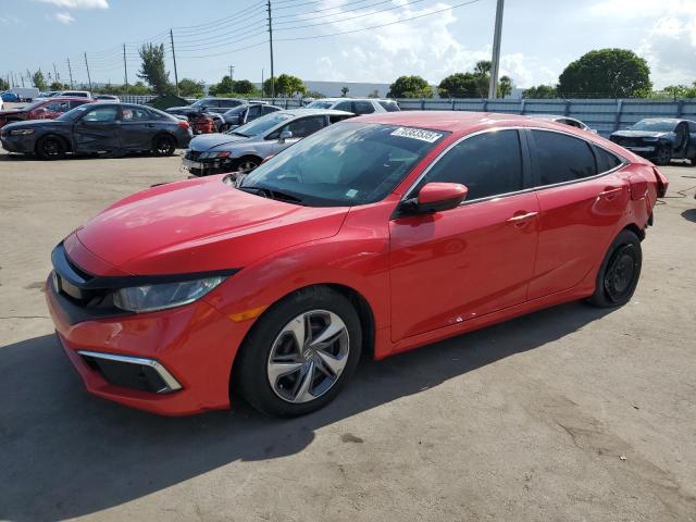 Photo 1 from auction – 2019 HONDA CIVIC LX with VIN 2HGFC2F63KH523683