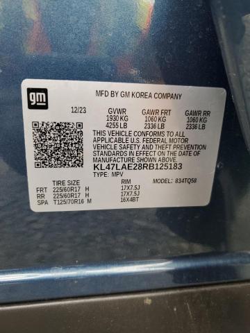 Photo 14 from auction – 2024 BUICK ENVISTA PR with VIN KL47LAE28RB125183