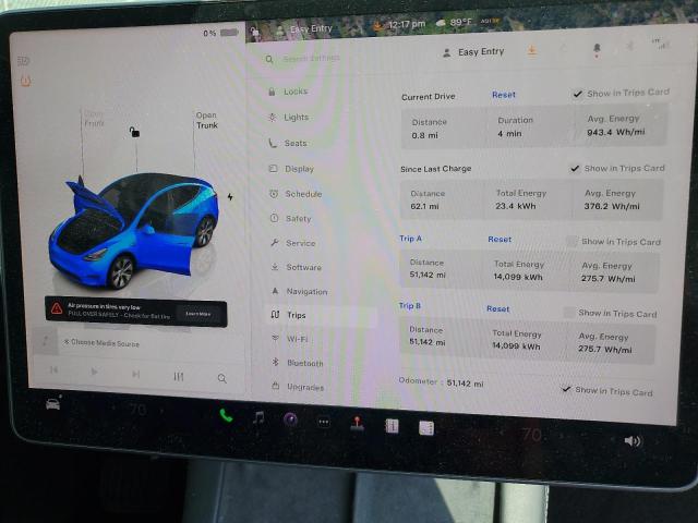 Photo 9 from auction – 2022 TESLA MODEL Y with VIN 7SAYGAEE0NF519750