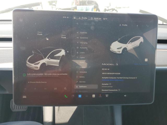 Photo 9 from auction – 2023 TESLA MODEL 3 with VIN 5YJ3E1EA3PF410308