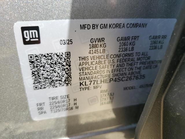 Photo 14 from auction – 2025 CHEVROLET TRAX 1LT with VIN KL77LHEP4SC267635