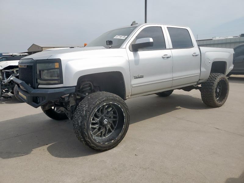 CHEVROLET SILVERADO 2018 with VIN 3GCPCREC0JG647170 - Photo from auction