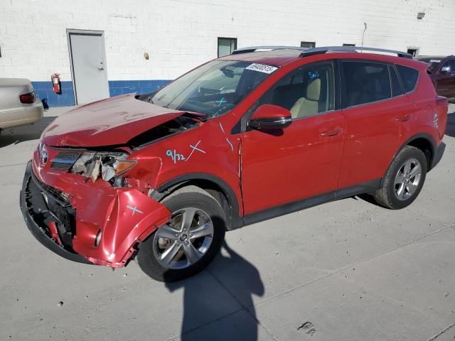 TOYOTA RAV4 XLE 2015 with VIN JTMRFREV1FD101466 - Photo from auction