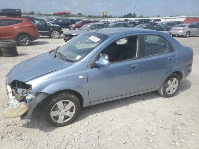CHEVROLET AVEO BASE 2006 z numerem VIN KL1TD56686B649253 - Zdjęcie z aukcji