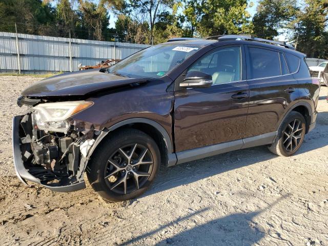 TOYOTA RAV4 SE 2016 with VIN 2T3JFREV6GW452536 - Photo from auction