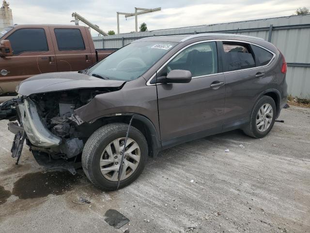 HONDA CR-V EXL 2015 with VIN 2HKRM4H74FH610063 - Photo from auction