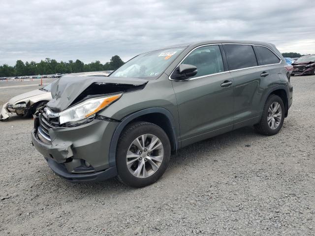 TOYOTA HIGHLANDER LE 2014 with VIN 5TDBKRFH4ES053275 - Photo from auction