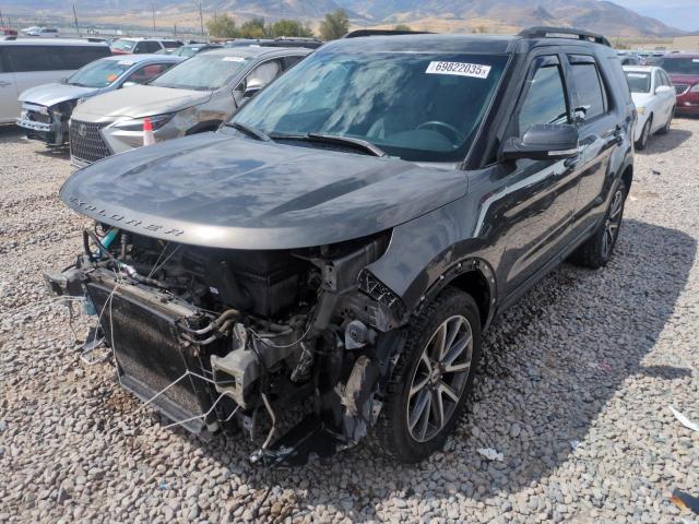 FORD EXPLORER X 2015 with VIN 1FM5K8D80FGB64083 - Photo from auction