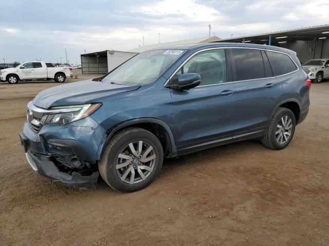HONDA PILOT EXL 2019 with VIN 5FNYF6H53KB047922 - Photo from auction