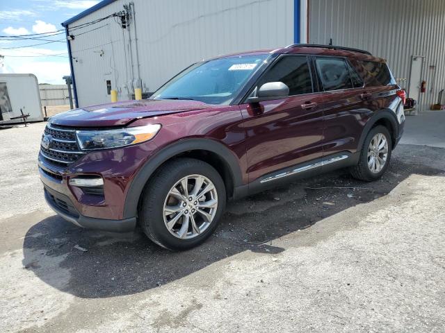 FORD EXPLORER X 2022 with VIN 1FMSK7DH2NGB37835 - Photo from auction