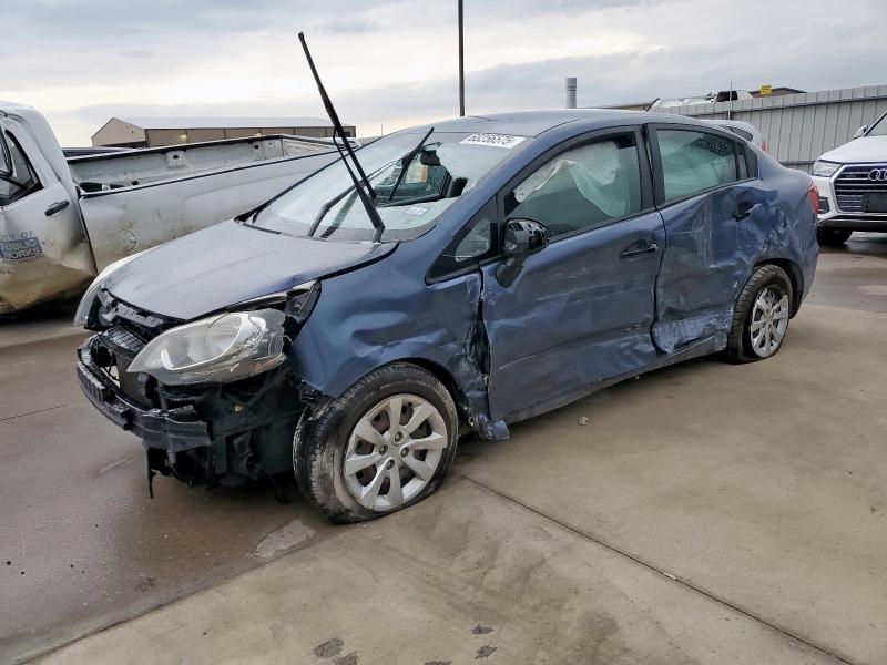 KIA RIO LX 2016 with VIN KNADM4A37G6558969 - Photo from auction