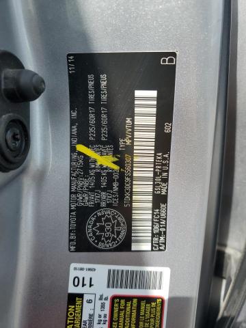 Photo 14 from auction – 2015 TOYOTA SIENNA LE with VIN 5TDKK3DC9FS560307
