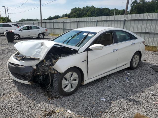 HYUNDAI SONATA HYB 2013 with VIN KMHEC4A46DA066523 - Photo from auction