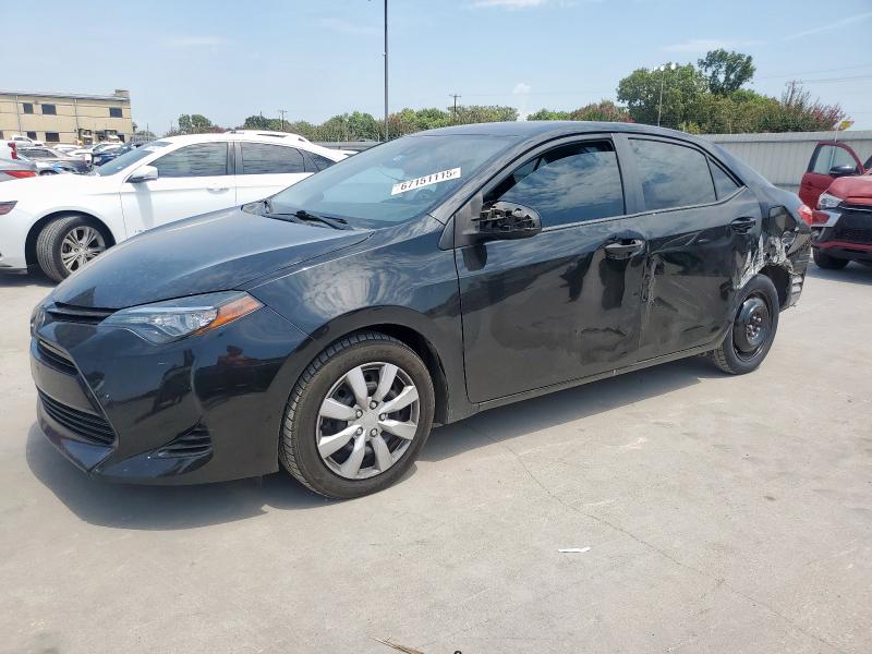 TOYOTA COROLLA L 2017 with VIN 5YFBURHE6HP673586 - Photo from auction