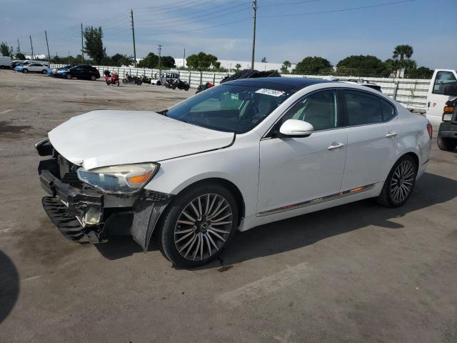 KIA CADENZA 2014 with VIN KNALN4D7XE5122708 - Photo from auction