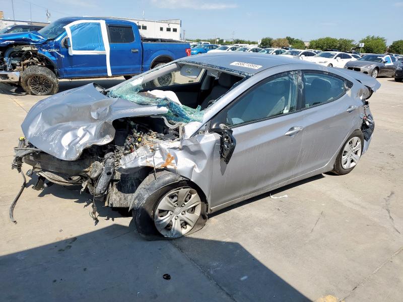 HYUNDAI ELANTRA SE 2016 with VIN 5NPDH4AE2GH687751 - Photo from auction