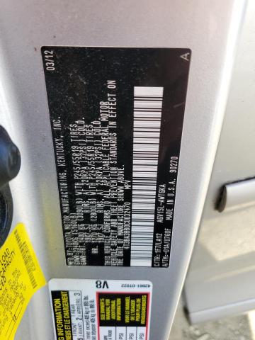 Photo 14 from auction – 2012 TOYOTA VENZA LE with VIN 4T3BA3BB0CU032470
