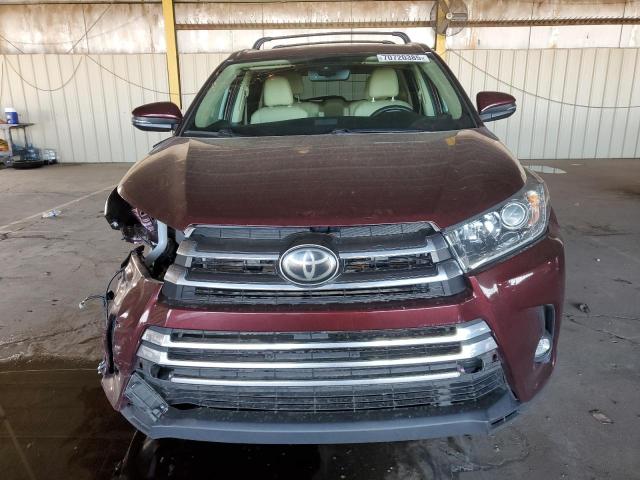 Photo 5 from auction – 2019 TOYOTA HIGHLANDER with VIN 5TDDZRFH9KS990414