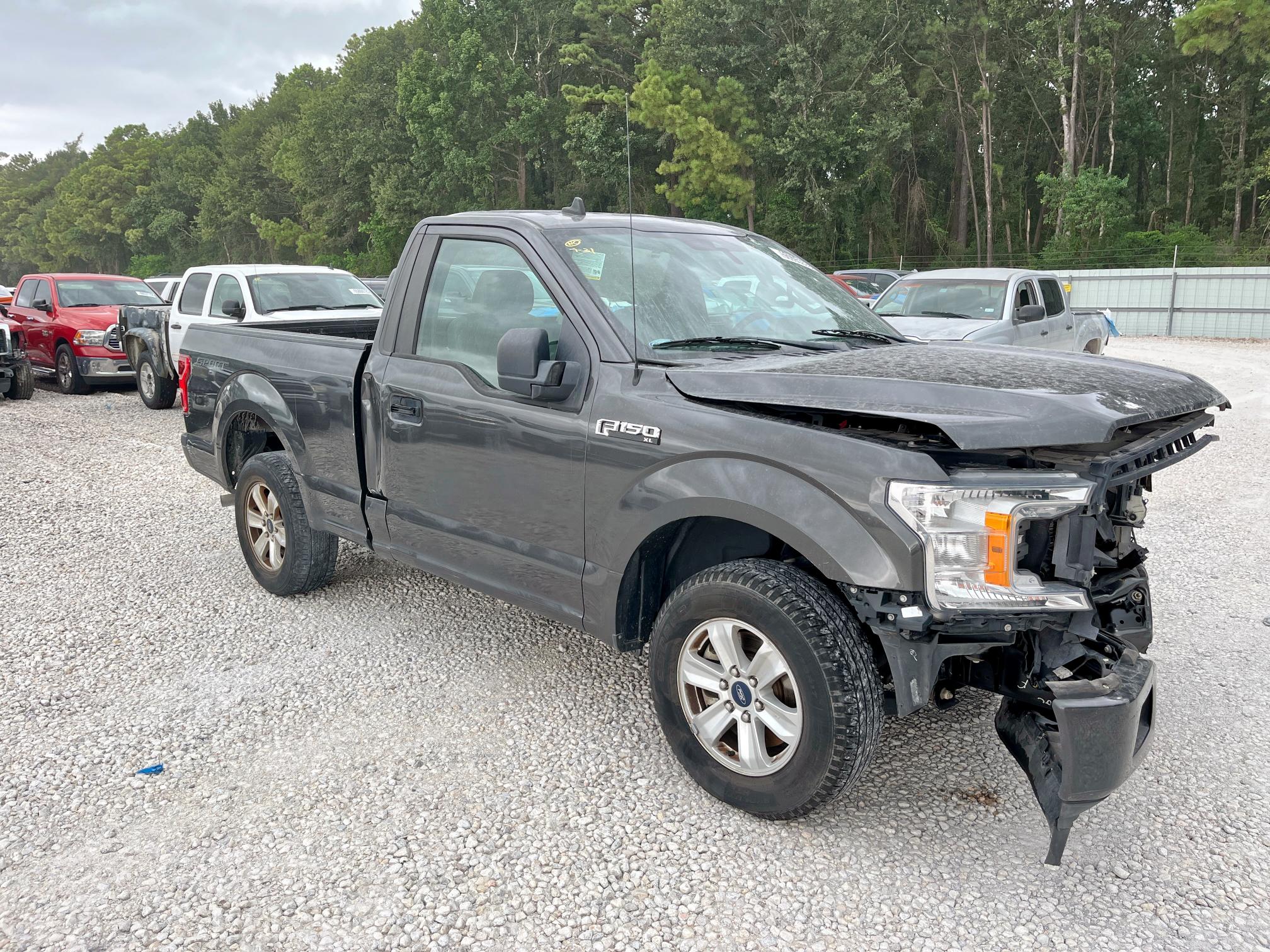 Photo 4 from auction – 2020 FORD F150 with VIN 1FTMF1CB2LKD37779