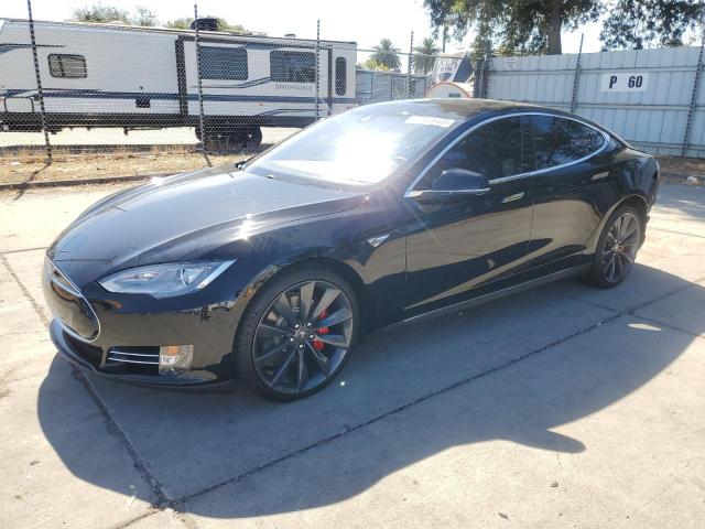 TESLA MODEL S 85 2015 with VIN 5YJSA1H26FFP76001 - Photo from auction