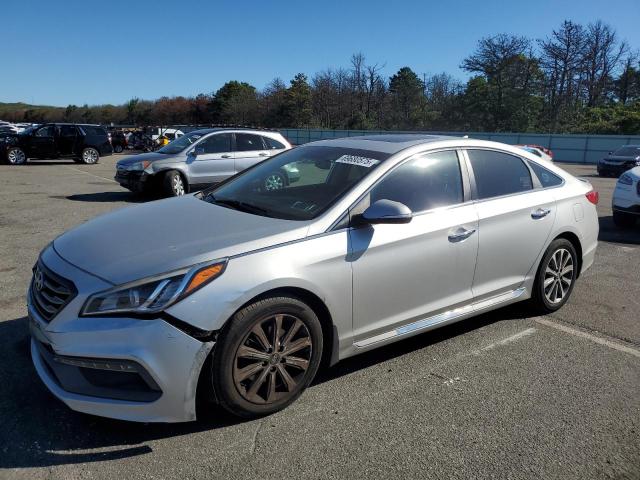 HYUNDAI SONATA 2017 with VIN 5NPE34AF5HH499657 - Photo from auction