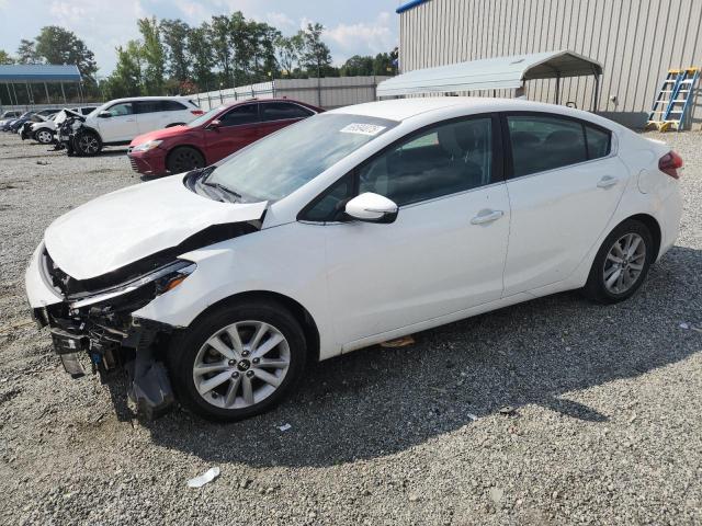 KIA FORTE LX 2017 with VIN 3KPFL4A7XHE123876 - Photo from auction