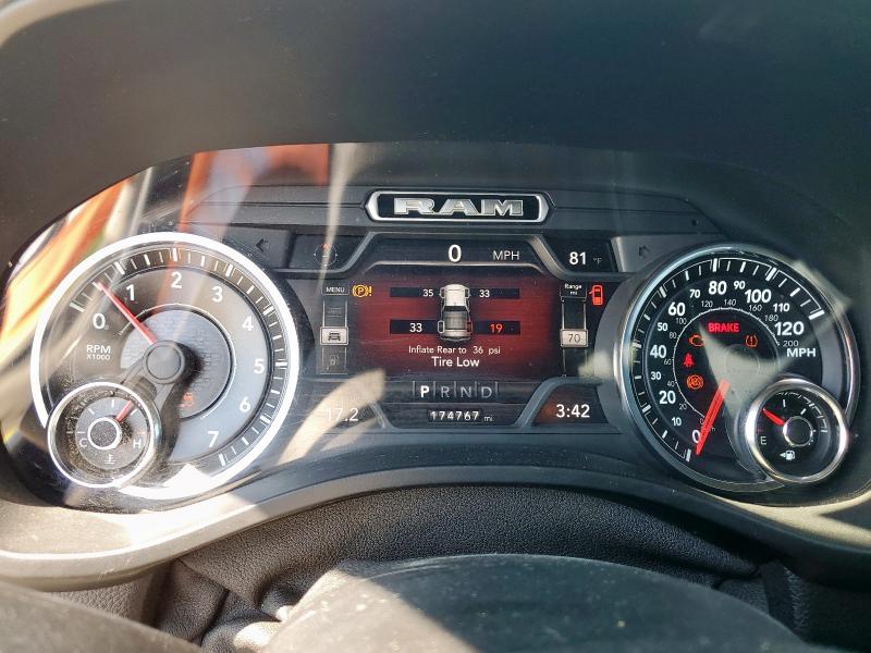 Photo 9 from auction – 2021 RAM 1500 BIG H with VIN 1C6RREFT4MN628817
