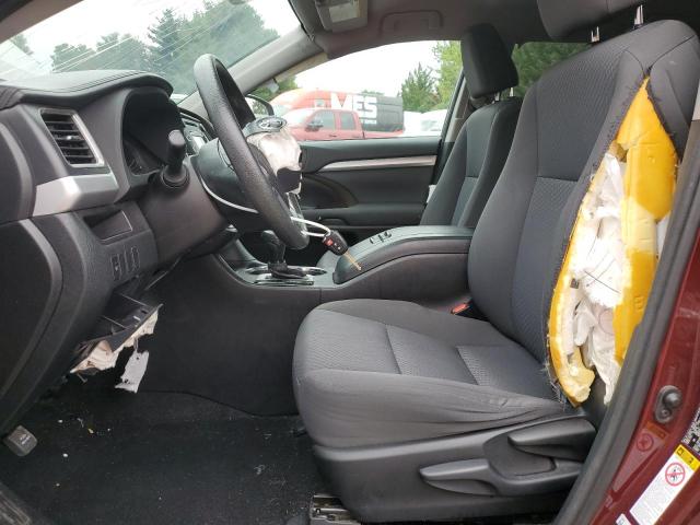 Photo 7 from auction – 2016 TOYOTA HIGHLANDER LE with VIN 5TDBKRFH5GS314920