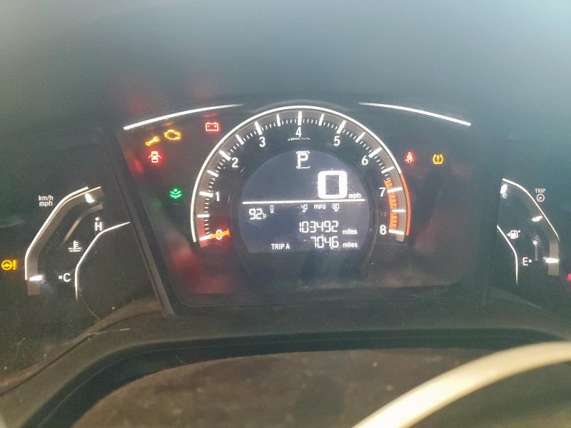 Photo 9 from auction – 2016 HONDA CIVIC LX with VIN 19XFC2F54GE084521