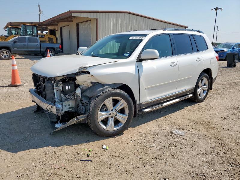 TOYOTA HIGHLANDER 2012 with VIN 5TDZK3EHXCS084637 - Photo from auction