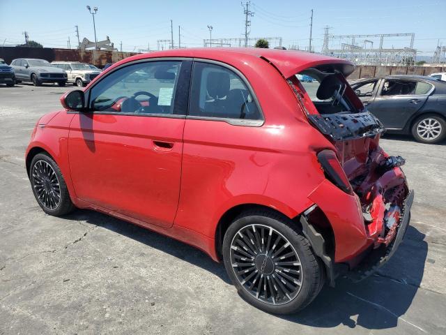 Photo 2 from auction – 2024 FIAT 500 E RED with VIN ZFAFFAA43RX205047