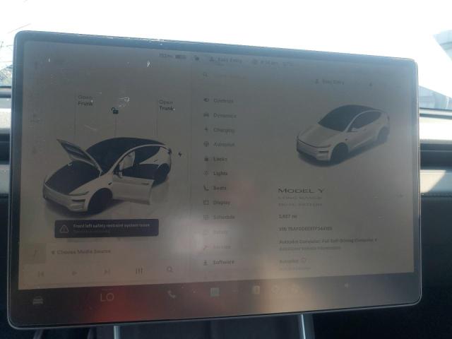 Photo 9 from auction – 2026 TESLA MODEL Y with VIN 7SAYGDEE9TF344185